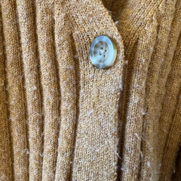Tan Women's Cardigan - Picture 3 of 4